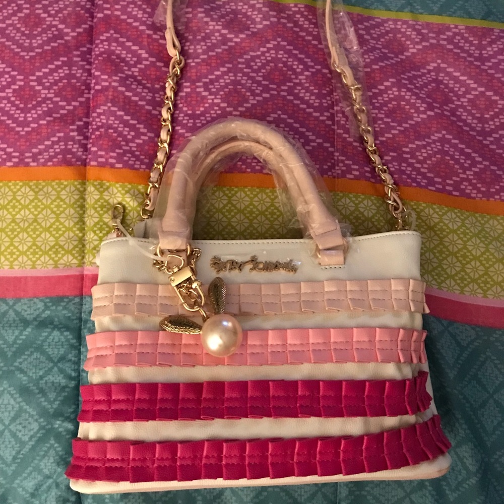 NWOT Betsey Johnson Small Satchel